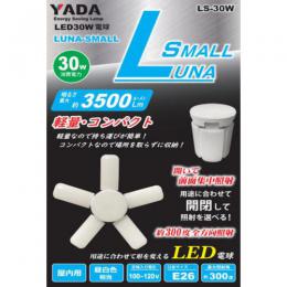 LED30W電球付 スモールクリップランプ LUNA SMALL 3500Lm LS-30W-ST